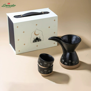 Juego de cafetera y tazas árabes premium con logotipo personalizado, juego de té de lujo para la tarde, para hotel, cafetería, Arabia Saudita, Emiratos Árabes Unidos - Product Image 3