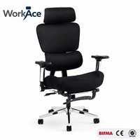 Chaise de bureau ergonomique moderne confortable, robuste, certifiée BIFMA CE EN 1335, pivotante, inclinable, réglable en hauteur, vente en gros, directement de l'usine