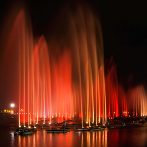 <span class=keywords><strong>Fontaine</strong></span> musicale extérieure haut <span class=keywords><strong>de</strong></span> gamme, contrôlée par DMX512, en acier inoxydable, avec éclairage LED RVB, spectacle d'eau dansante pour centre commercial - Product Image 3