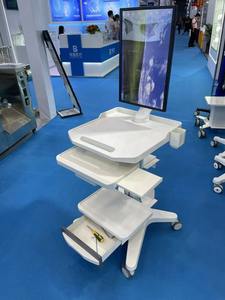 Xe đẩy y tế chất lượng tốt cho bệnh viện cố định hoặc tùy chọn chiều cao khí nén có thể điều chỉnh xe bệnh viện - Product Image 5