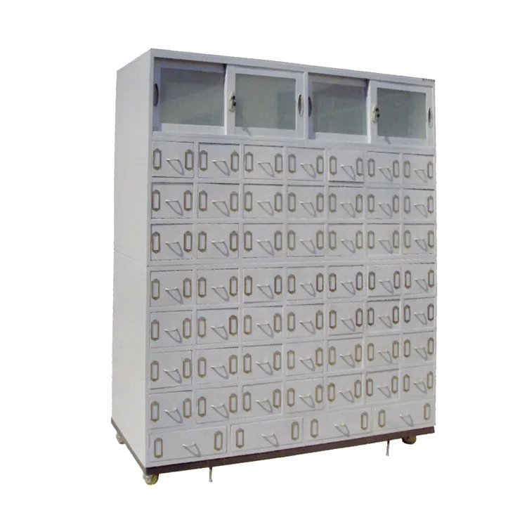 Medical drawers link pharmacy cabinets metal medicine cabinet with storage box