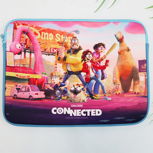 15" <strong>15.6</strong>" White Blank Sublimation Neoprene Tablet <strong>Case</strong> Soft Inside Laptop Protective Bag - Product Image 6