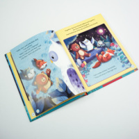 Livres éducatifs pour bébés personnalisés de haute qualité, couverture rigide, histoires en carton anglais, livres pour enfants colorés
