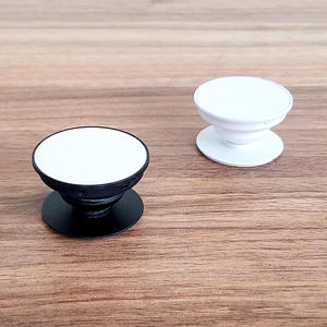 แท่นวางโทรศัพท์แบบพับได้สำหรับโลโก้แบบ DIY ที่วางโทรศัพท์มีกาวพิมพ์ซับลิเมชันเป็นของขวัญส่งเสริมการขายขนาดเล็ก - Product Image 1