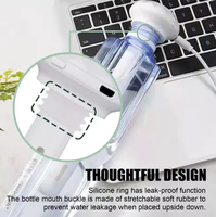 Humidificateur d'air USB silencieux pour la maison, le bureau et les voyages, diffuseur d'aromathérapie, purificateur portable à brume fraîche sans réservoir d'eau