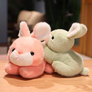 تخصيص رقيق الأرنب أفخم وسادة لينة القطن النسيج محشوة لعبة الحيوان عينة خدمة سريعة الاطفال هدية لديكور المنزل - Product Image 6