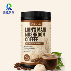 Polvo de Café Instantáneo de Melena de León para Mejorar la Claridad Mental y Aliviar la Lentitud Mental - Product Image 1