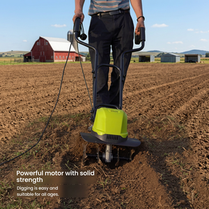<span class=keywords><strong>Scarificateur</strong></span> électrique puissant pour jardin <span class=keywords><strong>1500W</strong></span>, mini-motoculteur pour la préparation du sol et le désherbage en verger - Product Image 2