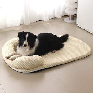 Moderne Comfortabele Ademende Massief Ijs Zijde Huisdier Koelmat Zomer Bed Voor Katten Honden Afneembare Wasbare Functies Verpakt - Product Image 2