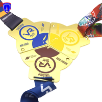 Médailles de collection indonésiennes, finition personnalisée, puzzle à assembler, médailles de course et collection complète, médailles de la saison du Ramadan