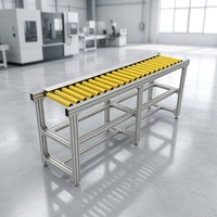 Convoyeur à rouleaux en acier au carbone sur mesure pour usine de fabrication et logistique d'entrepôt – Économie d'énergie