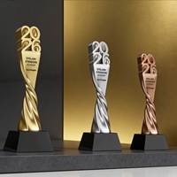 Trofeo Personalizado de Resina con Impresión por Transferencia de Calor 2026, Trofeo Creativo para Competencia, Premio al Personal Destacado, Trofeo para Reunión Anual