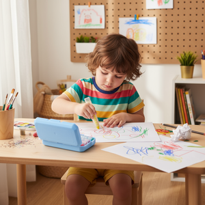 Khuyến mại giá không bụi sơn vẽ graffiti sử dụng 3 màu sắc pastel có thể thu vào có thể giặt sáp Crayon - Product Image 1