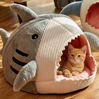 Lit pour chat écologique et chaud, portable, pour chatons, panier, coussin, tapis, tente, niche, maisonnette pour chiots