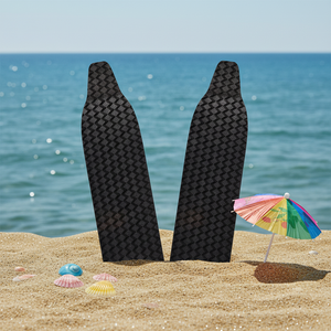 Pinne in Fibra di Carbonio a Rigidezza Media Morbida per Apnea, Surf, Immersione, Pesca Subacquea e Spearfishing - Pinne Lunghe - Product Image 2