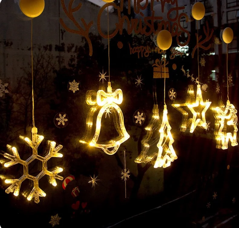 Fast Shipping Festival Theme Party Supplies Colorful Novelty Led Lights Projector Led Christmas Tree Topper Power Item Packing