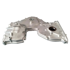 Conjunto de bomba de aceite integrada con cubierta delantera de cadena de distribución OE 21350-2A703, conjunto de repuesto de distribución del motor para Hyundai Kia - Product Image 3