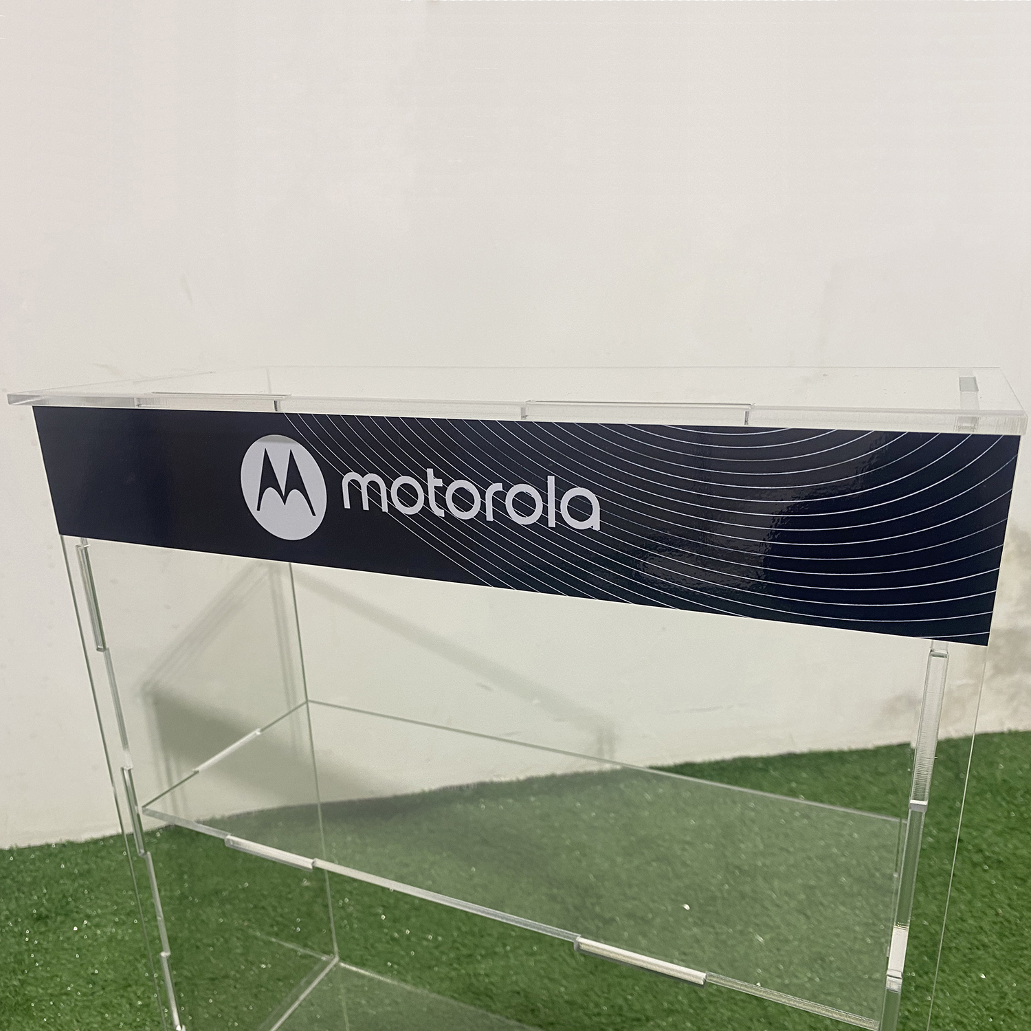 Customized Morden Acrylic Countertop Display Stand with Drawers Carton Packed for Retail Stores — view 6
