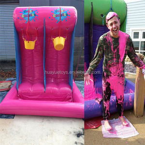 Juego de deportes de ruleta, inflable, comercial, gunge splash dunk - Product Image 4