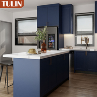 Meubles de rangement sur mesure au design moderne, ensemble complet prêt à assembler pour le projet, en noir et gris foncé.