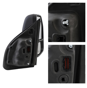 New 2021-2024 for F150 Power Heated Turn Signal Puddle Lamp Blind Spot <b>Temperature</b> <b>Sensor</b> Side Mirror Towing Mirror XMAXVISION - Product Image 4