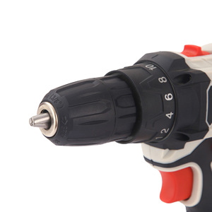 Kit de perceuse à percussion <span class=keywords><strong>sans</strong></span> <span class=keywords><strong>fil</strong></span> 20V Perceuse à main à batterie au lithium à vitesse variable avec tournevis Outil électrique Ensembles de perceuse à percussion portable - Product Image 4