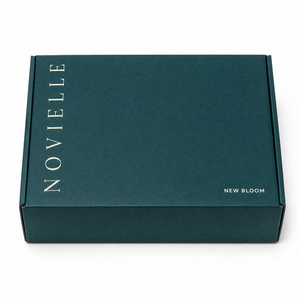 Caja de Cartón para Envíos de Cosméticos con Cierre Automático de Papel Kraft, Caja de Suscripción, Embalaje Troquelado para Productos de Cuidado de la Piel, Impresión Personalizada con Laminado Mate - Product Image 1
