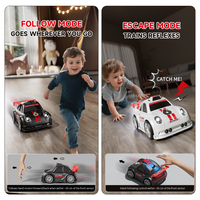 Voiture télécommandée miniature DWI 2.4G à détection intelligente, voiture de drift multifonctionnelle à induction avec caméra HD pour enfants