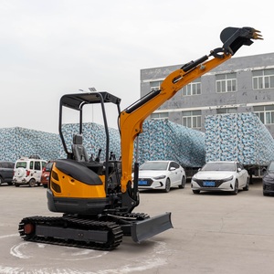 Excavadora de orugas Motor diésel Excavadora Equipo de construcción Mini excavadora-Ideal para espacios reducidos y trabajos pesados - Product Image 5