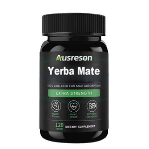 Ausreson Natural Private Label Yerba Mate Extract Capsules: Supplement voor hersenen, geheugen & energie. Yerba Mate capsules. - Product Image 2