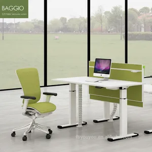 Mesa de escritório móveis móveis inteligentes altura elétrica ajustável sentar-se