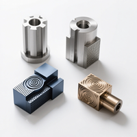 Services d'usinage CNC de précision pour composants métalliques industriels, usinage multifonctionnel de haute précision, fraisage et tournage