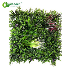 डोलेडर वर्टिकल गार्डन हैंगिंग कृत्रिम दीवार प्लेटें हरी घास दीवार पौधे बगीचे की सजावट के लिए दृश्य सहायता - Product Image 6