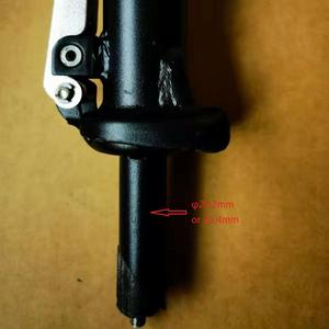 Bâtons <span class=keywords><strong>de</strong></span> guidon <span class=keywords><strong>de</strong></span> bicyclette pour Scooter électrique, <span class=keywords><strong>trottinette</strong></span> à <span class=keywords><strong>gaz</strong></span> pliable, noir - Product Image 4