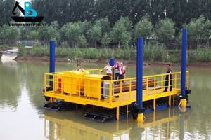 Camion à benne basculante amphibie Cummins Engine avec moteur de pompe d'excavatrice à chenilles hydraulique Kawasaki pour l'exploration pétrolière en terrain marécageux - Product Image 5