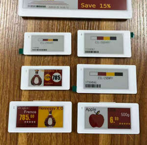 Sistema ESL con tecnología Gateway BLE 5.0, etiquetas inteligentes para minoristas con pantalla de tinta electrónica de 2.13 pulgadas, ESL para supermercado, etiqueta electrónica de estantería. - Product Image 1