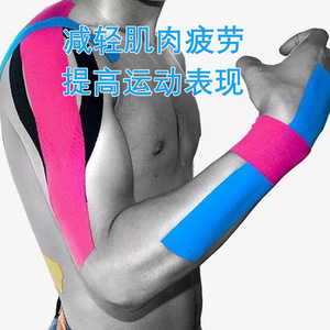 Cinta de kinesiología Xin Yue de 5 cm x 5 m, vendaje deportivo elástico de algodón para soporte de rodilla, hombro y tobillo, para correr, hacer ejercicio y baloncesto - Product Image 2