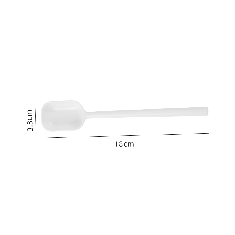 large  Long spoon white