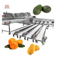 Cherry Tomaat Wasmachine Snijden Verpakking Automatische Drogen Groente En Fruit Was En Schilmachine