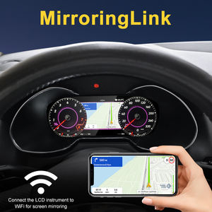 STWEI Q5 CARPLAY Tableau de bord de voiture Android, tableau de bord virtuel, tableau de bord numérique, écran LCD, compteur de vitesse - Product Image 5