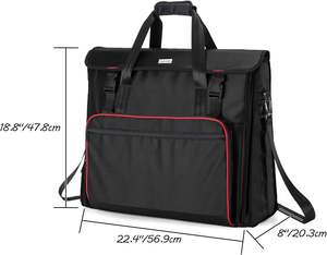 Échantillon gratuit, mallette de bureau noire, sac d'information pour réunion d'affaires, grande capacité, sac pour ordinateur portable, sac à main, lot de 24 pièces par carton - Product Image 3