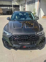 Capot avant en fibre de carbone sèche style MSY, kit carrosserie pour Audi Q5 SQ5 2021-2023, capot moteur de haute qualité, compatible avec la voiture