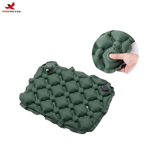 Outdoor Inflatable Chair Moisture-Proof Lightweight Seat <b>Cushion</b> with Build in Pump Travel Camping Seat Mat RTS Bulk Mixed Order - Product Image 1