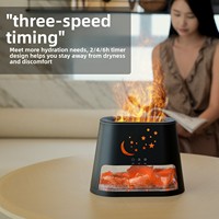 Diffuseur d'arômes ultrasonique, lampe aromatique à huile essentielle, commande tactile, minuterie, capacité de 260ml, humidificateur automatique silencieux