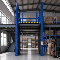 Plateforme élévatrice électrique compacte pour la maison, en promotion, élévateur de marchandises hydraulique, monte-charge mobile, échelle élévatrice pour entrepôt