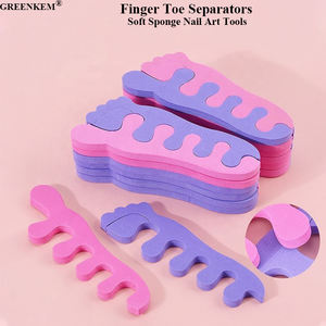 Esponja Comprimida Rosa Suave para Manicura y Pedicura, Herramientas <span class=keywords><strong>de</strong></span> Arte <span class=keywords><strong>de</strong></span> Uñas, Adecuado para Hombres y Mujeres, <span class=keywords><strong>Separadores</strong></span> <span class=keywords><strong>de</strong></span> <span class=keywords><strong>Dedos</strong></span> <span class=keywords><strong>de</strong></span> Manos y Pies - Product Image 1