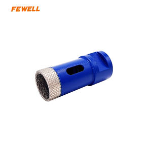 แกนเจาะ M14 arix รูปดอกไม้แบบสุญญากาศขนาด25มม. แกนเจาะคอนกรีตหินแกรนิตหินอ่อนคอนกรีตดีไซน์ใหม่ - Product Image 3