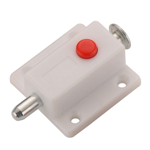 <strong>Plastic</strong> spring <strong>latch</strong> cabinet invisible ABS button <strong>latch</strong> furniture <strong>plastic</strong> push cabinet <strong>door</strong> <strong>latch</strong> - Product Image 3