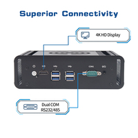 New Active Cooling Mini PC Intel 12th Gen I5-1235U I7 1360P 5-Port 2.5GbE I226-V Firewall Router NUC DDR5 3-Year Warranty