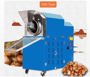 25 50 100 de barril de acero inoxidable mejor venta pequeño café de cacahuete Castaño tuerca de sésamo de Gas <span class=keywords><strong>asador</strong></span> horno para venta - Product Image 3